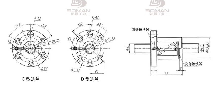 KURODA GR3206ES-DALR 黑田精工行星滚柱丝杆